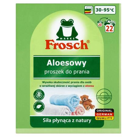 Proszek Do Prania Tkanin – Aloesowy – 1,45 kg Frosch