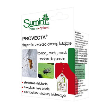 Provecta – Zwalcza Komary, Meszki i Muchy – 20 ml Sumin