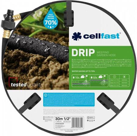 Wąż Nawadniający Drip 1/2" 30 m – Cellfast